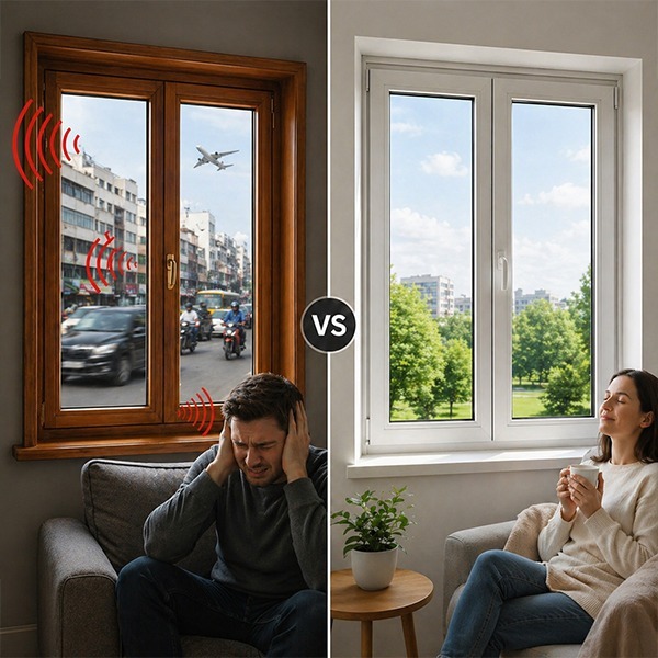 Can Traditional Windows Really Block Noise? uPVC vs Regular Windows Compared