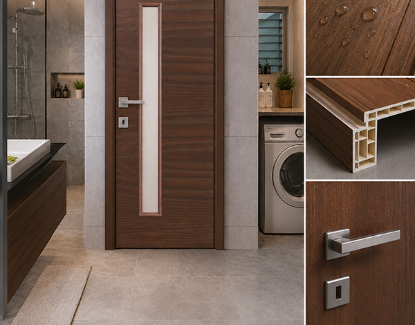Wet Area Doors Explained: Choosing the Right PVC Door for Bathrooms and Utility Spaces