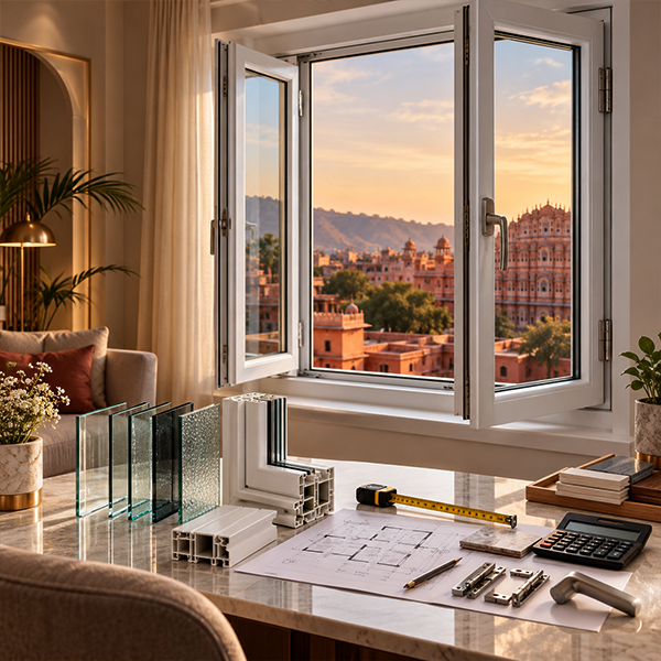 uPVC Casement Window Price in Jaipur: What Affects the Final Cost?
